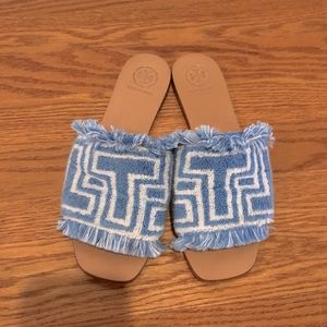 Tory Burch Slides 💙🤍